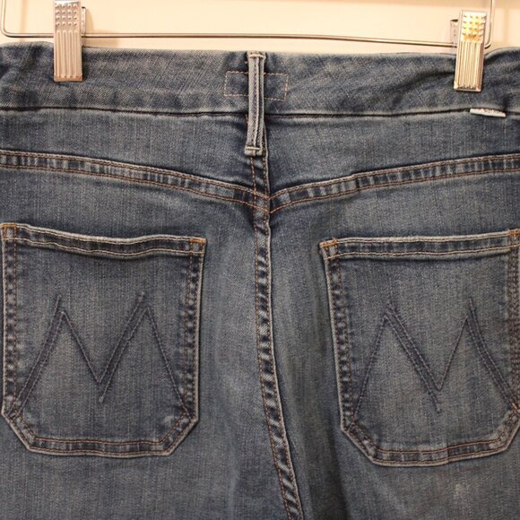 MOTHER High Rise Blue Jeans - Picture 6 of 10